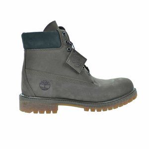 Timberland 6inch Premium Boot Gun Metal Grey Size 11 Gum Bottoms TB0A17PS